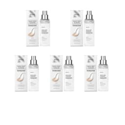Color Changing Foundation Hyaluronic Acid Waterproof Oil Control High Coverage Makeup Base Magic Covering Foundation Liquid 30ml