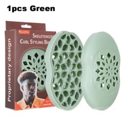 1pcs Professional Curly African Hair Twist Brush Magic Coil Wave Wave Reusable Dreadlock Afro Hairbrush Curler Hair Styling Tool