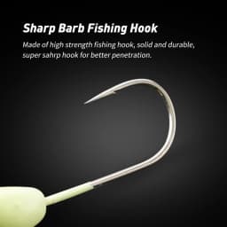 5pcs/pkt Jig head hook with spinner 4.5G lure hook DIY soft lure hook Spinner For Soft Worm Wobbler Lure Fishing tackle