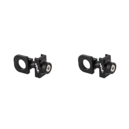 Single Speed Bike Chain Tensioner Bolt Screw Cycling Chain Adjuster Aluminum Alloy Tensioners Fixed Fastener Bicycle Accessories