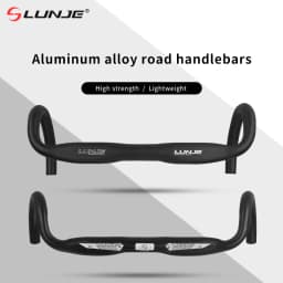 Ultralight Road Bicycle Handlebar 25.4 31.8 Outer Drop Bar Aluminum Alloy 380/400/420mm Bike Handlebar