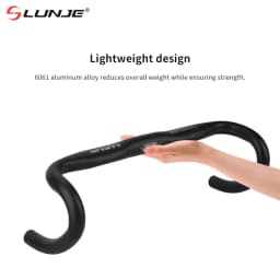 Ultralight Road Bicycle Handlebar 25.4 31.8 Outer Drop Bar Aluminum Alloy 380/400/420mm Bike Handlebar