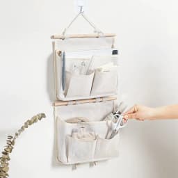 Wall Hanging Storage Caddy Bag,Over Door Hanging Storage Bags Wall Mount Hangable Organizer,File Magazine Waterproof Linen Room