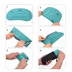 Widesea Portable Inflatable Pillow Camping Equipment Compressible Folding Air Cushion Outdoor Protective Tourism Sleeping 4pc