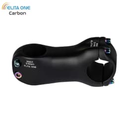 Elitaone Carbon Bicycle Stem 6 Degree 31.8mm MTB Road Bike Handlebar Compatible 70-130mm Length for Enhanced Cycling Experienc