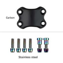 Elitaone Carbon Bicycle Stem 6 Degree 31.8mm MTB Road Bike Handlebar Compatible 70-130mm Length for Enhanced Cycling Experienc