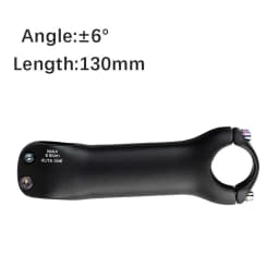 Elitaone Carbon Bicycle Stem 6 Degree 31.8mm MTB Road Bike Handlebar Compatible 70-130mm Length for Enhanced Cycling Experienc