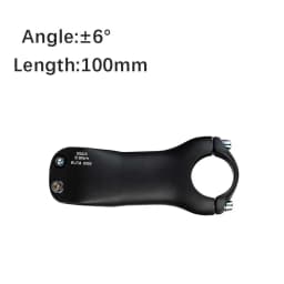 Elitaone Carbon Bicycle Stem 6 Degree 31.8mm MTB Road Bike Handlebar Compatible 70-130mm Length for Enhanced Cycling Experienc