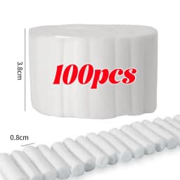 50/100pcs Disposable Dental Medical Surgical Cotton Rolls Tooth Gem High-purity Cotton Roll Dentist Teeth Whitening Consumables