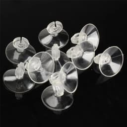 10-50pcs Aquarium Suction Cup Holder Fish Tank Sucker for 4/6mm Air Line Pipe Tube Wire Holder Aquarium Accessories