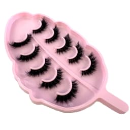 5 Pairs Mink Eyelashes False Eyelash Natural/Thick Long Eye Lashes Soft Fluffy Wispy 3D Lashes Eyelash Extension Makeup Tools