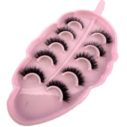 5 Pairs Mink Eyelashes False Eyelash Natural/Thick Long Eye Lashes Soft Fluffy Wispy 3D Lashes Eyelash Extension Makeup Tools