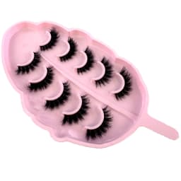 5 Pairs Mink Eyelashes False Eyelash Natural/Thick Long Eye Lashes Soft Fluffy Wispy 3D Lashes Eyelash Extension Makeup Tools