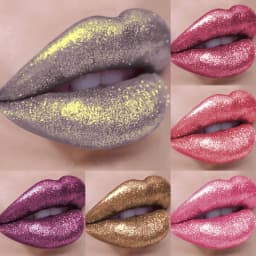 18 Colors Diamonds Glitter Lip Gloss Long Lasting Waterproof Liquid Lipstick Pearl Shining Lip Color Sparking Lip Makeup Women