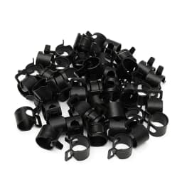 10pcs Stainless Steel Spring Hose Clamps 6-22mm Fuel/Water/Air Pipe Clips for Automotive and Plumbing