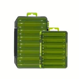 New Double-Sided Fishing Tackle Box Organizer, Large and Small, Fishing Accessories Storage Case for Lures, Hooks, Lure Tools