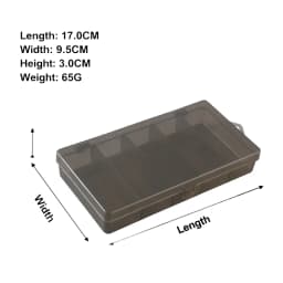 New Double-Sided Fishing Tackle Box Organizer, Large and Small, Fishing Accessories Storage Case for Lures, Hooks, Lure Tools