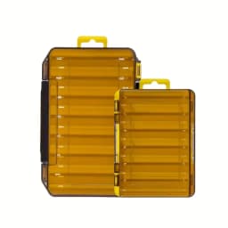 New Double-Sided Fishing Tackle Box Organizer, Large and Small, Fishing Accessories Storage Case for Lures, Hooks, Lure Tools