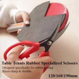 scissors Table Tennis Upturned scissors Rubber Rubber Elbow Ping-Pong Bat Rubber Cutting Knife Sharp Professional Cutter