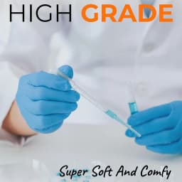 10-100PCS Blue Nitrile Gloves Disposable Cleaning Gloves for Kitchen Dishwashing Waterproof Latex Free Powder Free Work Glove