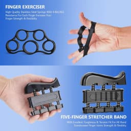 Gripper Adjustable R-Type Hand Grip Exercise Countable Strength Exercise Strengthening Pliers Spring Finger Pinch Wrist Expander