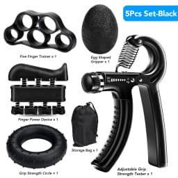 Gripper Adjustable R-Type Hand Grip Exercise Countable Strength Exercise Strengthening Pliers Spring Finger Pinch Wrist Expander