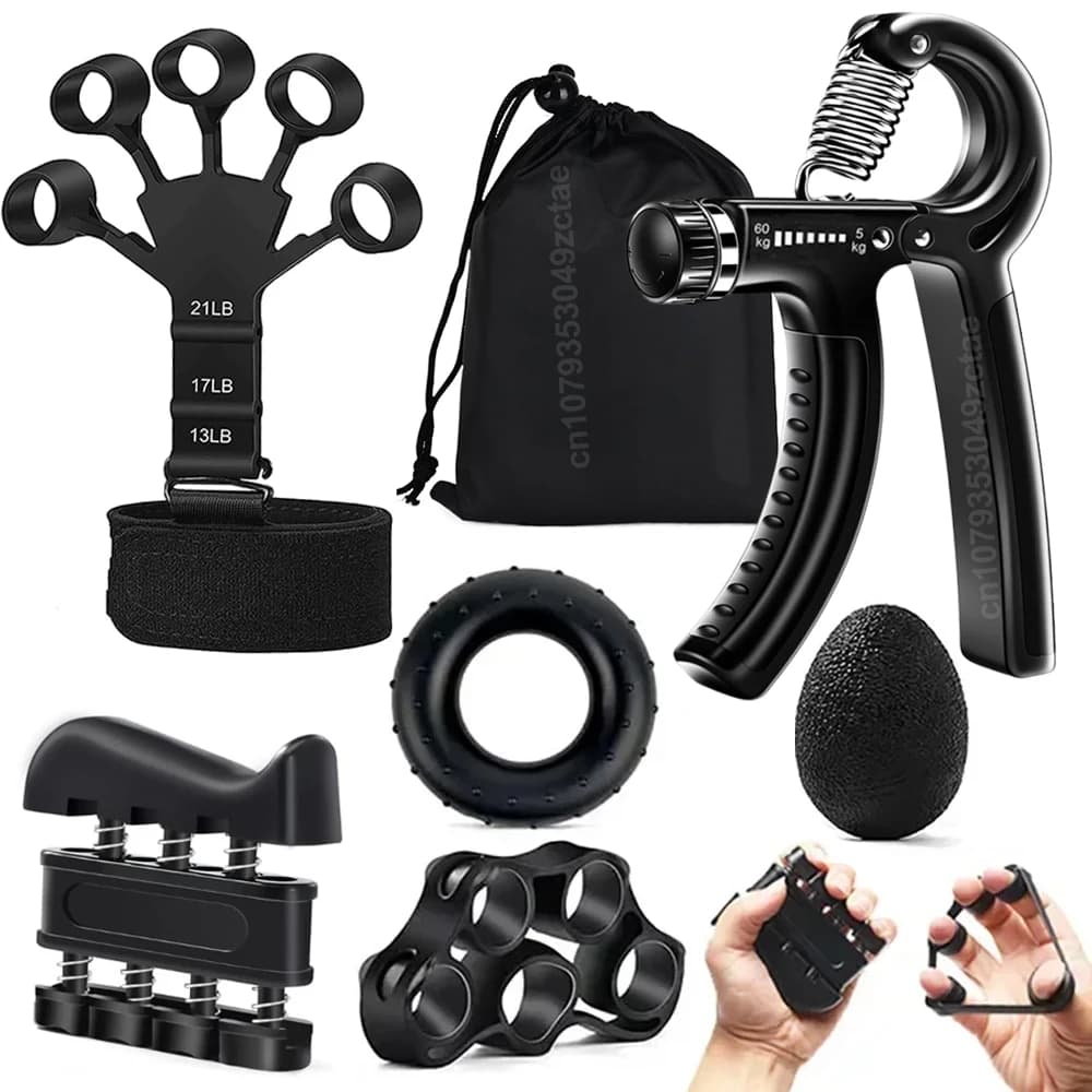 Gripper Adjustable R-Type Hand Grip Exercise Countable Strength Exercise Strengthening Pliers Spring Finger Pinch Wrist Expander
