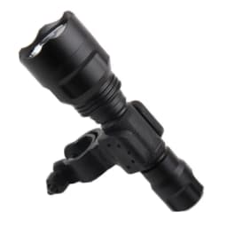 360 Degree Rotatable Bike Light Bracket MTB Road Bike LED Flashlight Mount Holder Universal Flashlight Holder Front Light Clip