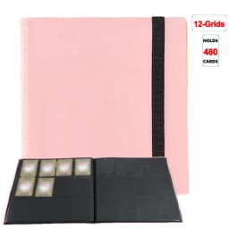 1Pc Card Binder 160/360/480 Trading Card Holder Book PP Cover Binder For Cards Durable Side Loading Card Book With Gaming Cards