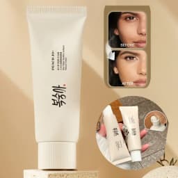 Korean Rice Extract Cream Spf50+ Hydrate Moisturizing Improve Dullness Even Out Brighten Skin Tone Last Light-feeling Concealer