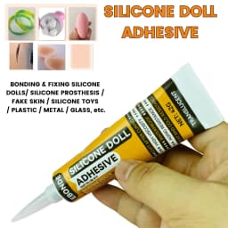 Strong Adhesive Glue for Silicone, Plastic, Metal, Glass - Repair Silicone Dolls, Prosthesis, Fake Skin, Toys and More