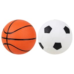 1/2/3PCS Balls Football Basketball Rugby Elastic Inflation Mini Balls Colorful Sports Outdoor Games Supplies Party Souvenirs ZYF