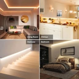 5V USB LED Lights Strip Button Switch Flexible Ribbon SMD3528 Tape 60 LEDs/m for TV Backlight Christmas  DIY Party Decoration