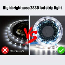 5V USB LED Lights Strip Button Switch Flexible Ribbon SMD3528 Tape 60 LEDs/m for TV Backlight Christmas  DIY Party Decoration