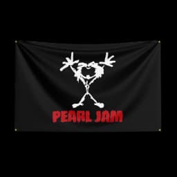 3x5 Ft Heavy Rock Band P-Pearl Jams Flag Polyester Digital Printing Banner for Bedroom Wall Art Out Door Tapestry Decoration