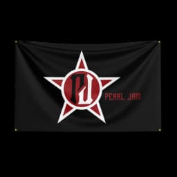 3x5 Ft Heavy Rock Band P-Pearl Jams Flag Polyester Digital Printing Banner for Bedroom Wall Art Out Door Tapestry Decoration