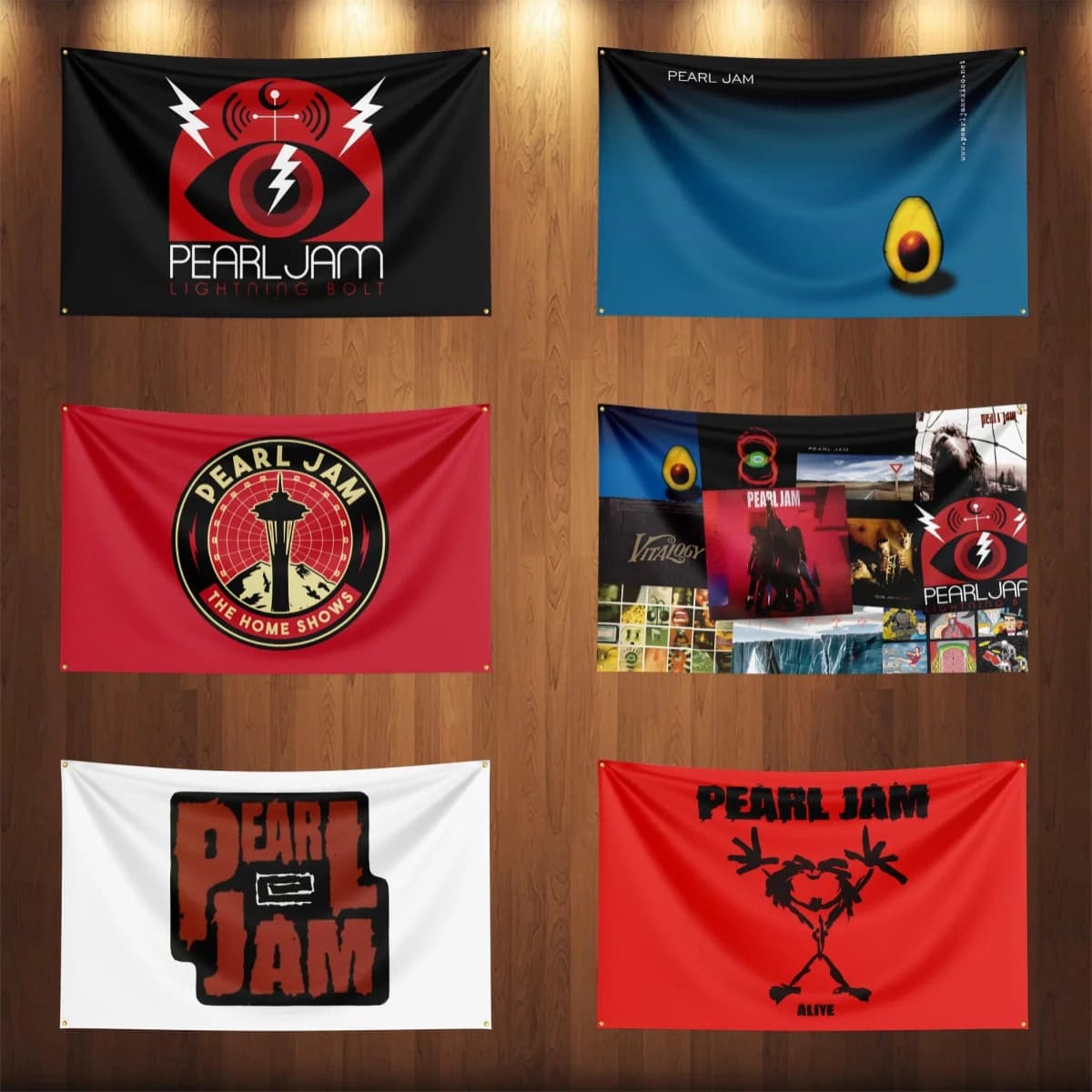 3x5 Ft Heavy Rock Band P-Pearl Jams Flag Polyester Digital Printing Banner for Bedroom Wall Art Out Door Tapestry Decoration