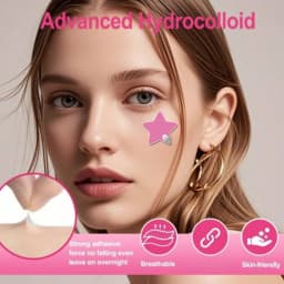 280pcs Star Acne Patch, Waterproof and Breathable, Daily Facial Use, Facial Skin Cover and Care Essentials, Personal Care