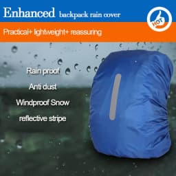 New Waterproof Backpack Cover Ravel Safety Outdoor Backpack Cover Waterproof Rain Cap Cover YJ04
