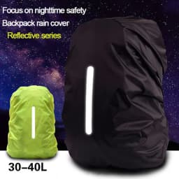 New Waterproof Backpack Cover Ravel Safety Outdoor Backpack Cover Waterproof Rain Cap Cover YJ04