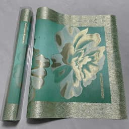 Nigerian Big Flower Sego HeadTie Wraps High Quality Gele Ipele African Turban 2 Pieces Pack Latest Style Material Asoebi