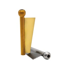 Flag Style 2 in 1 Metal Straw Tube with Blade Smoking Accessories Cool Gadget for Men Gift