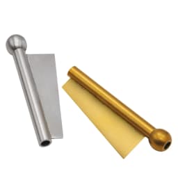 Flag Style 2 in 1 Metal Straw Tube with Blade Smoking Accessories Cool Gadget for Men Gift