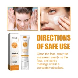 All in One Spf50 Sunscreen Brightening Foundation Cream Cover Anti UV Face Moisturizer Isolation Bleaching Sunscreen Lotion 50ml
