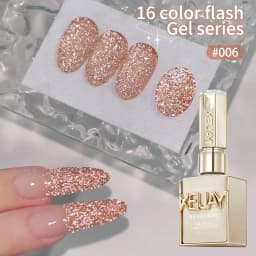 XEIJAYI 1Pc 15ml Gel Nail Polish ,UV LED Soaking Nail Gel, Semi-Permanent, DIY Salon Quality Nail Art Gel For Spring And Summer