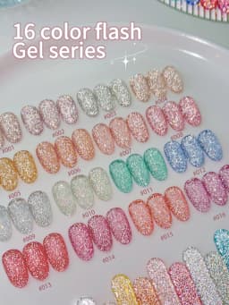 XEIJAYI 1Pc 15ml Gel Nail Polish ,UV LED Soaking Nail Gel, Semi-Permanent, DIY Salon Quality Nail Art Gel For Spring And Summer