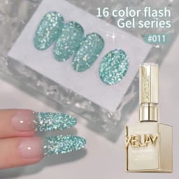 XEIJAYI 1Pc 15ml Gel Nail Polish ,UV LED Soaking Nail Gel, Semi-Permanent, DIY Salon Quality Nail Art Gel For Spring And Summer