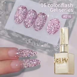 XEIJAYI 1Pc 15ml Gel Nail Polish ,UV LED Soaking Nail Gel, Semi-Permanent, DIY Salon Quality Nail Art Gel For Spring And Summer