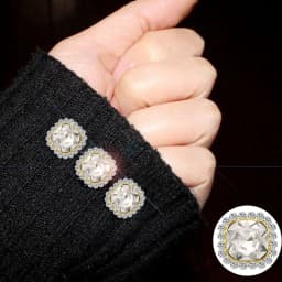 50pcs Mixed Sunflower Claw Sew On Rhinestones Trim Shiny Crystal Stones Glass Beads Gold Flatback Sewing Rhinestones for Clothes