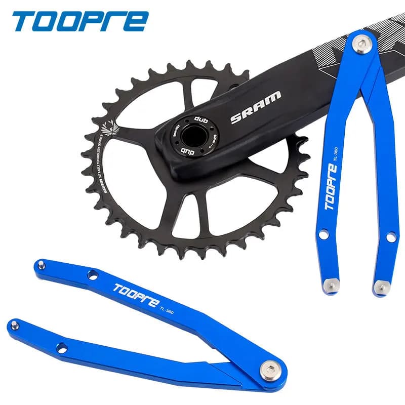 TOOPRE Bike Crank Arms Cap Pin Spanner Adjustable Tool Bicycle Hub Bottom Bracket Freewheel Pin Wrench For NX/GX DUB/FSA/XX/X01